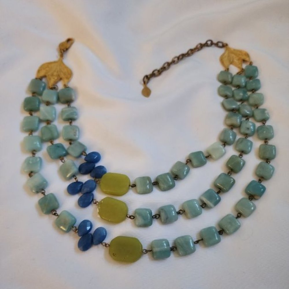 DAVID AUBREY NECKLACE 3 - STRAND STONE NECKLACE